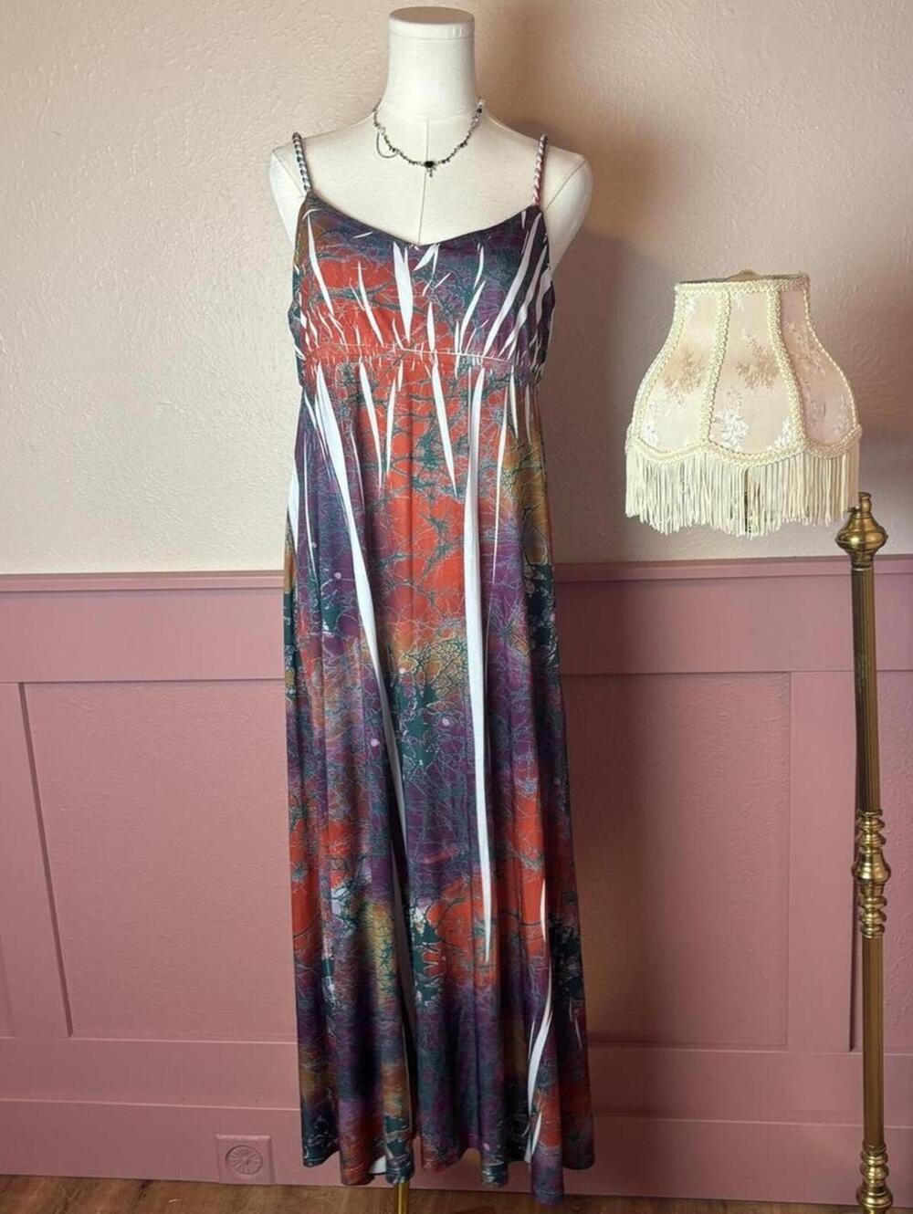 grunge fairy midi dress whimsy goth biker